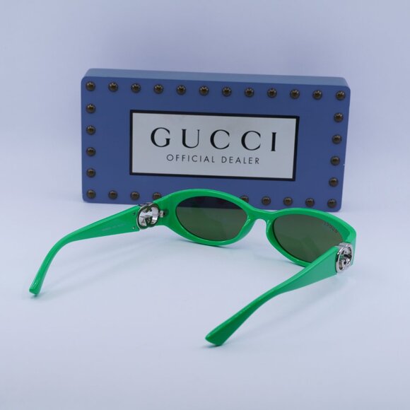 Final Price! Gucci GG1660S 005 Green Sunglasses main image 6